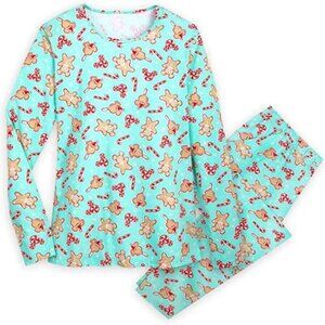 Disney Mickey Holiday Treats Christmas Pajama Set Womens NWT